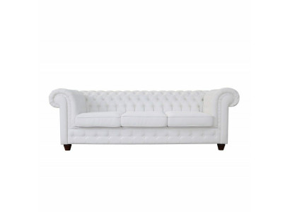 Chesterfield Mello 3 Sitzer mit Bettfunktion Couch Polster Sofas Couchen Sofa