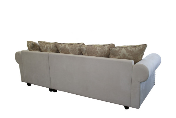 Design Esk Ecksofa L-form Modern Sofas Ledersofa Deko Couch Wohnlandschaft