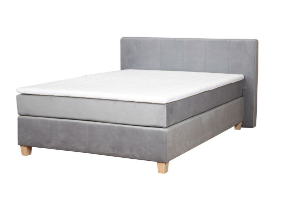 Boxspring Bett Kasten Funktion Hotel Doppel Set Komplett Topper Matratze