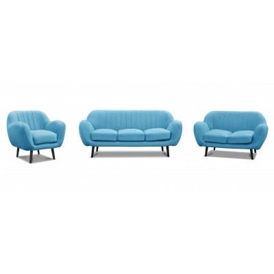 Sofagarnitur 3+2+1 Couch Polster Sofas Couchen Wohnzimmer Design Chesterfield