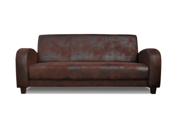 Ledersofa Sofagarnitur Deko 3+2+1 Sitzer Set Garnitur Polstersofa Couch