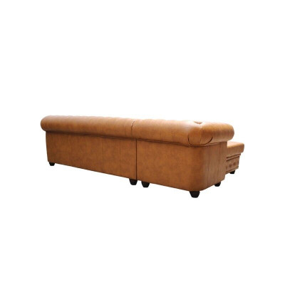 Chesterfield Ledersofa Sofa Couch Ecksofa Leder Sofa Garnitur Polster Ecke Sofas