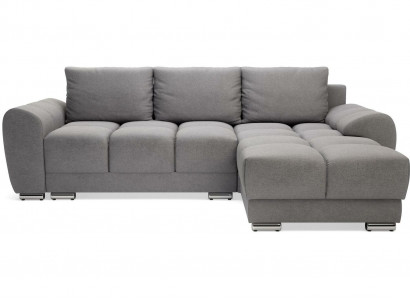 Bequeme Schlafsofa Couch mit Bettfunktion Sofa Polster Eckgarnitur Ecksofa