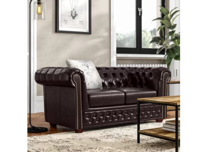 Chesterfield Sofagarnitur 2+1 Sitzer Design Couch Polster Sofas Modern