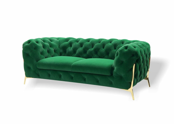 Sofa 2 Sitzer Klassische Chesterfield Sofas Couchen Polster Zweisitzer Sitz Neu