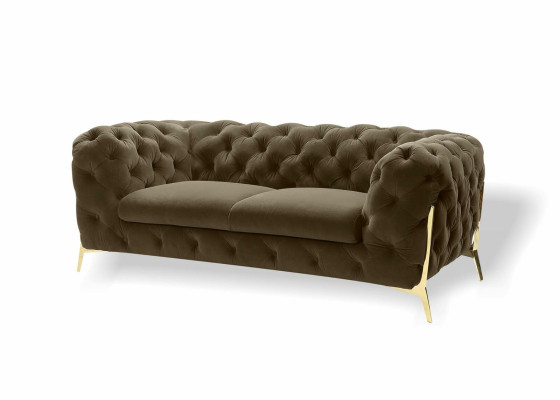 Sofa 2 Sitzer Klassische Chesterfield Sofas Couchen Polster Zweisitzer Sitz Neu