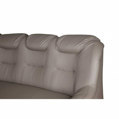Design Ecksofa Sofa Kassel Leder Couch Polster Sitz Eck Sofas Wohnlandschaft Neu