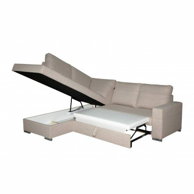 Design Ecksofa Sofa Bettfunktion Couch Polster Sitz Eck Sofas Wohnlandschaft Neu