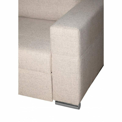 Design Ecksofa Sofa Bettfunktion Couch Polster Sitz Eck Sofas Wohnlandschaft Neu