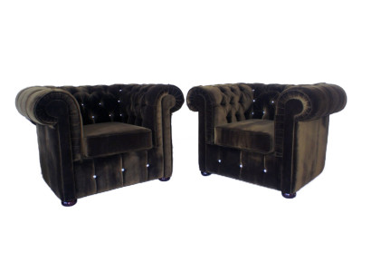 SESSEL COUCH SOFA FERNSEHSESSEL LOUNGE POLSTER CHEF BÜRO DREHSESSEL CHESTER 13