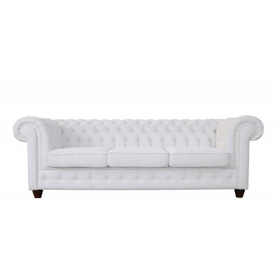 Design Klassiker Chesterfield Big XXL Couch Leder Textil Sofas Couchen 3 Sitzer