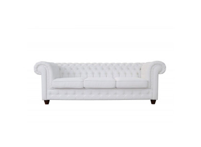 Design Klassiker Chesterfield Big XXL Couch Leder Textil Sofas Couchen 3 Sitzer