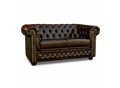 Chesterfield Sofa 2 Sitzer York Couch Polster Sofas Couchen Neu