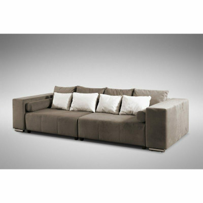 Sofa 4 Sitzer Big XXL Bettfunktion Couch Sofas Couchen Wohnzimmer Design Neu