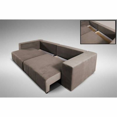 Sofa 4 Sitzer Big XXL Bettfunktion Couch Sofas Couchen Wohnzimmer Design Neu