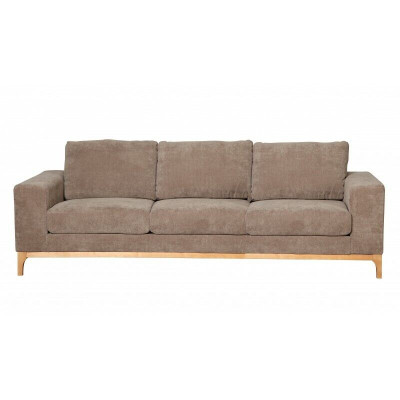 Sofa 3 Sitzer Couch Polster Sofas Couchen Wohnzimmer Design Textil Stoff Neu