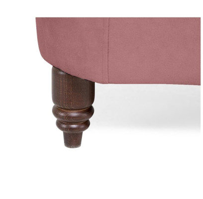 Klassische Möbel Chesterfield 3 Sitzer Couch Textil Stoff Sofa Edles Design Neu