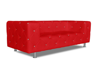Dreisitzer Design Sofa Couch Polster Sofa Textilsofa Modern Relax Club 3 Sitzer