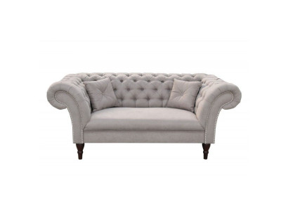 Chesterfield 2 Sitzer Couch Polster Sofa design club lounge 2er polstergarnitur