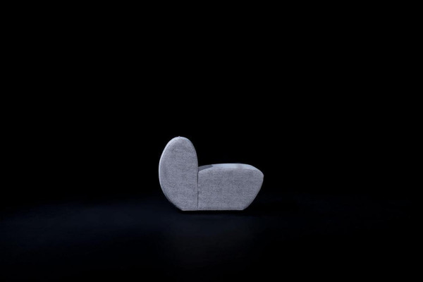 Große Graue U-Form Couch Wohnzimmer Set Luxus Sofas Moderner Stil