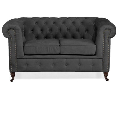 Design Zweisitzer Möbel 2 Sitzer Sofa Couch Polster Lounge Club Couchen
