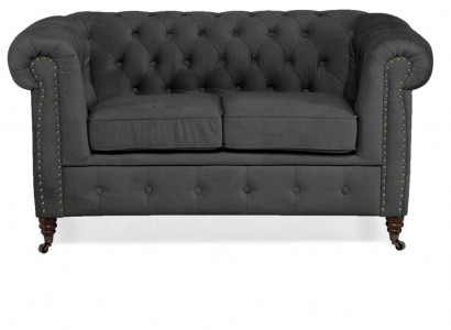Design Zweisitzer Möbel 2 Sitzer Sofa Couch Polster Lounge Club Couchen