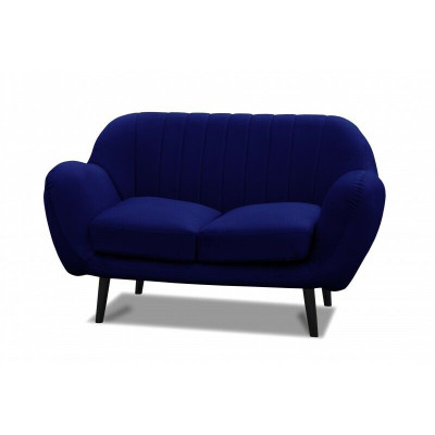 Stoffsofa 2 Sitzer Couch Polster Designer Büro Office Couchen Sofa Kanzlei Bank