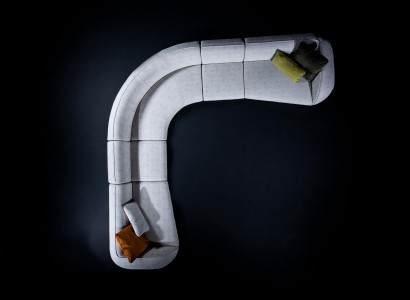 Wohnzimmer Ecksofa Luxus L-Form Sofa Moderne Sitzecke Loungesitzgruppe