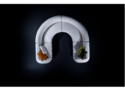 Luxus Ecksofa U Form Sofa Wohnzimmer Polstersofa Modern Design Möbel