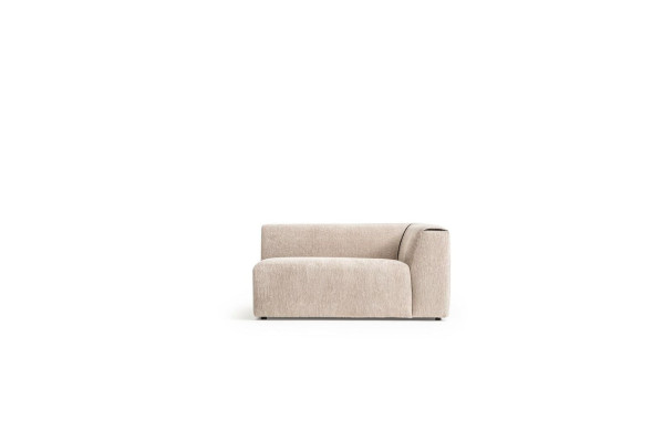 L-förmiges Sofa Beige Eckcouch Wohnzimmermöbel Polstersofa Textil Neu