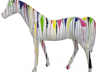 Designer Abstrakte Figur Moderne Figuren Dekoration Pferde Garten Skulpturen Neu