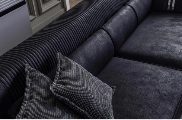 Sofa 3 Sitzer Modern Möbel Weiße Wohnzimmer Luxus Designer 235cm Einrichtung