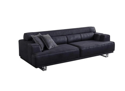 Sofa 3 Sitzer Modern Möbel Weiße Wohnzimmer Luxus Designer 235cm Einrichtung
