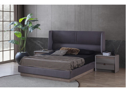 Schlafzimmer Set Luxus Komplettes Bett 2x Nachttisch Modern 3tlg Neu