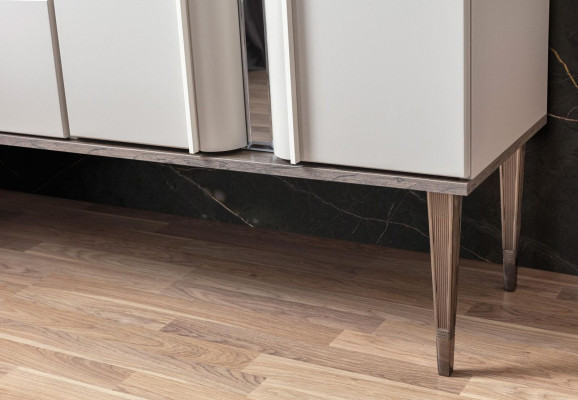 Design Schminktisch mit Spiegel Luxus Schlafzimmer Möbel 2tlg. Stil