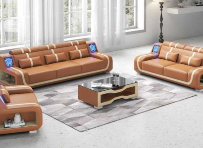 Wohnzimmer Komplette Ledersofas Couchgarnitur Sofagarnitur Braun 3tlg Wohnzimmer Komplette Ledersofas Couchgarnitur Sofagarnitur Braun 3tlg