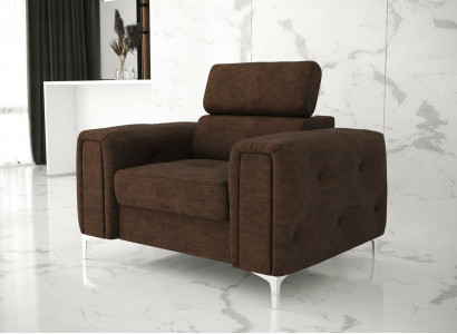 Sofa Stoff Couchen Polster Textil Neu Chesterfield Sessel Fernseh Couch 1 Sitzer