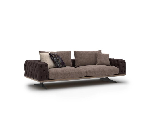 Wohnzimmer Set 2tlg Modern 2x Dreisitzer Sofa Couch Polstermöbel Luxus
