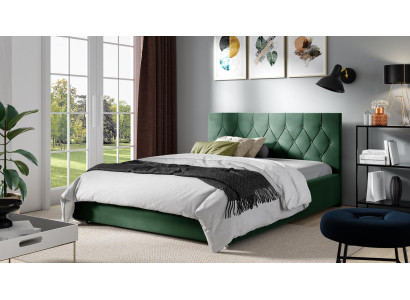 Bettrahmen Stoff Textil Design Doppel Modern Hotel Bett Schlafzimmer Betten Neu