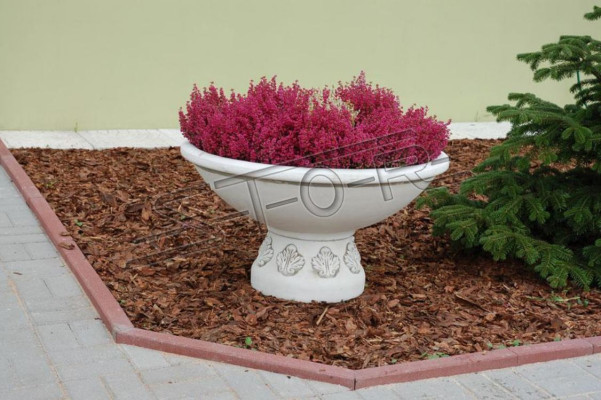 Blumenkübel Pflanz Kübel Dekoration Figur Blumentöpfe Natur Garten Vasen