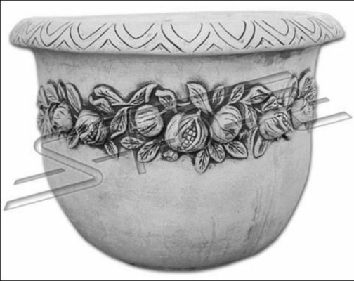 Blumenkübel Pflanz Kübel Dekoration Figur Natur Vasen Garten Blumentöpfe