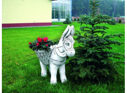 Blumenkübel Pflanz Kübel Dekoration Natur Figur Blumentöpfe Garten Vasen