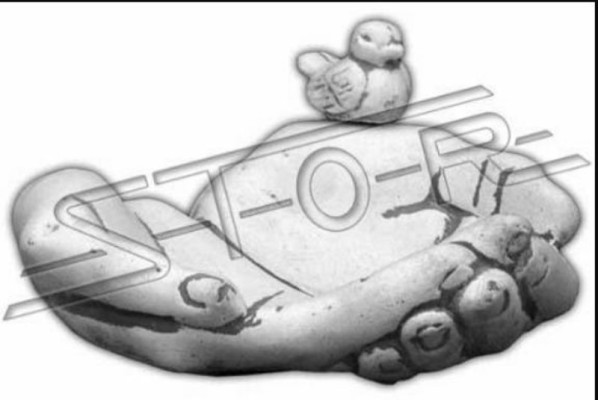 Blumenkübel Pflanz Kübel Dekoration Natur Figur Garten Blumentöpfe Vasen