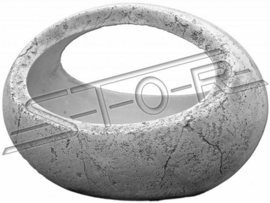 Blumenkübel Pflanz Kübel Dekoration Natur Garten Vasen Blumentöpfe Figur