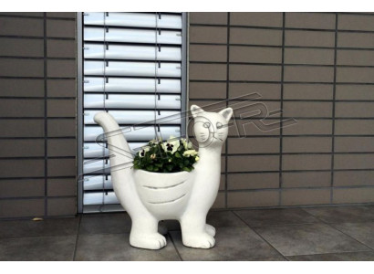 Blumenkübel Pflanz Kübel Dekoration Vasen Figur Garten Natur Blumentöpfe