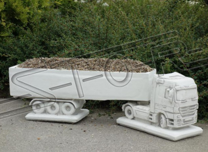 Blumenkübel Pflanz Kübel Natur Dekoration Blumentöpfe Garten Vasen Figur