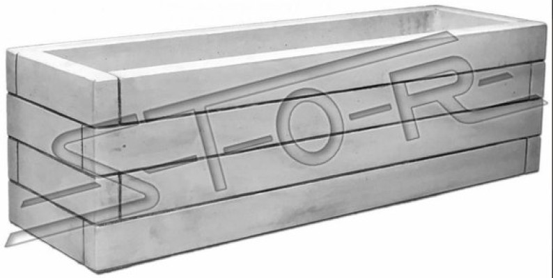 Blumenkübel Pflanz Kübel Natur Dekoration Garten Vasen Blumentöpfe Figur