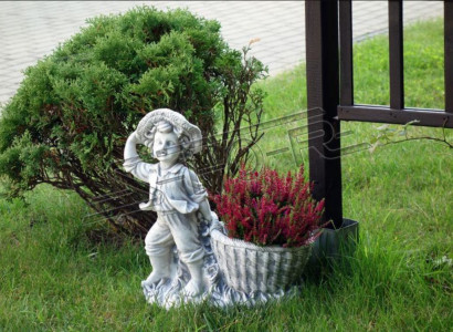 Blumenkübel Pflanz Natur Kübel Dekoration Garten Blumentöpfe Vasen Figur