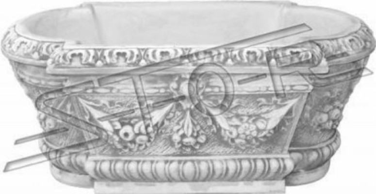 Blumentöpfe Dekorative Kasten Topf Blumen Töpfe XXL Garten Beton Terrasse