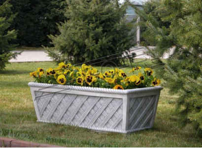 Blumentöpfe Kasten Topf Blumen Töpfe Dekorative XXL Beton Garten Terrasse